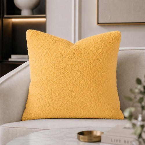Boucle cushion covers throw - boucle,