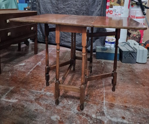 Solid oak gate leg drop - oak,