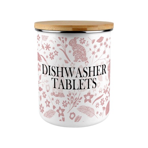 Pink rabbits dishwasher - rabbits,