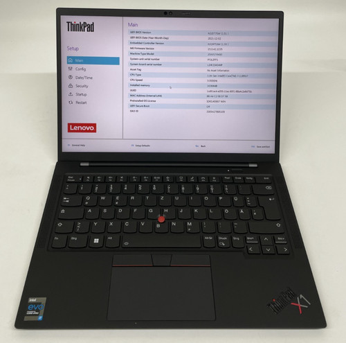 Lenovo carbon gen i7 - x1,