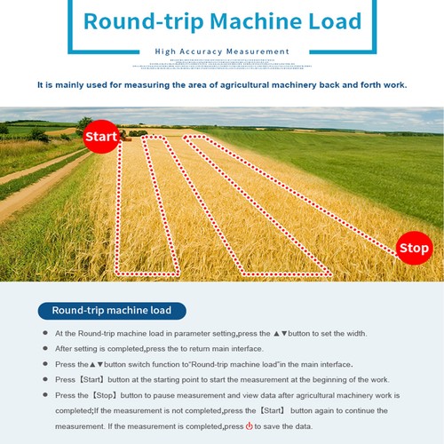 Handheld gnss land meter - land,