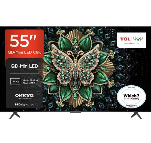 Tcl 55c6k inch qled - qled, 4k