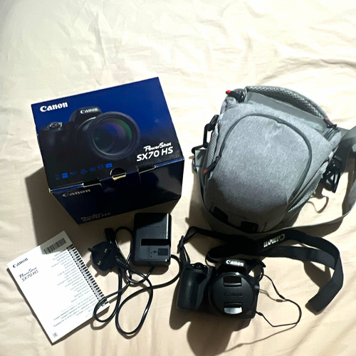 Canon powershot sx70 - hs,, black