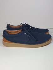 Clarks Mens Oakland Lace Navy