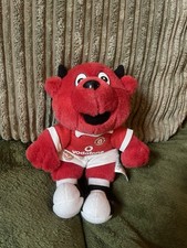 Fred The Red Devil Mascot Plush Toy Vintage Manchester United Vodafone 8"