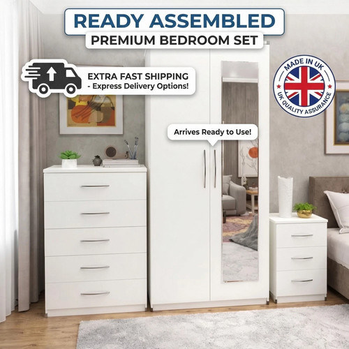 Ready assembled bedroom - ready,