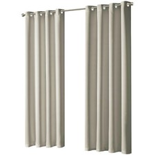 Blackout Eyelet Curtains Plain