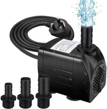 SUBMERSIBLE WATER PUMP AQUARIUM FISH TANK SUMP PUMPS POND FEATURE WATERFALL PUMP