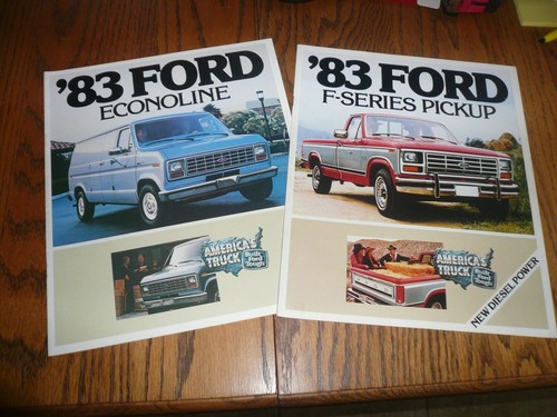 1983 ford econoline f series - econoline, &