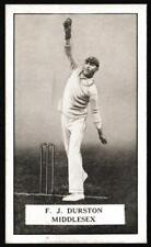 Gallaher - 'Famous Cricketers' (1926) - F.J. Durston (Middlesex)