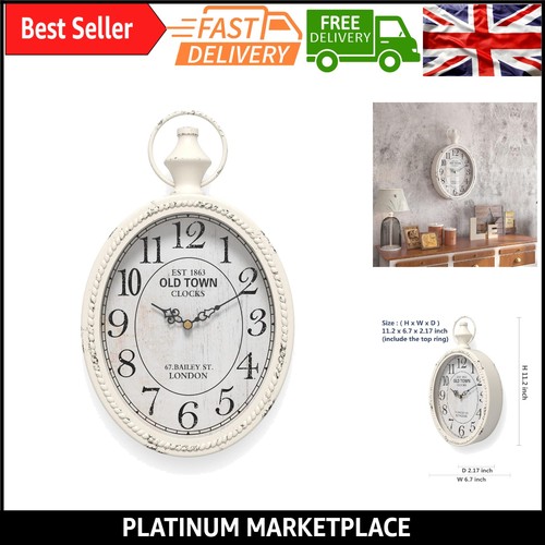 Vintage retro oval - retro, clock