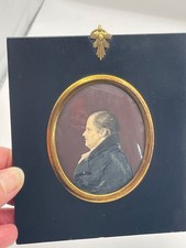 Miniature portrait painting