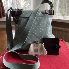 Fat face shoulder bag leather wallet melin tregwynt purse used good condition 