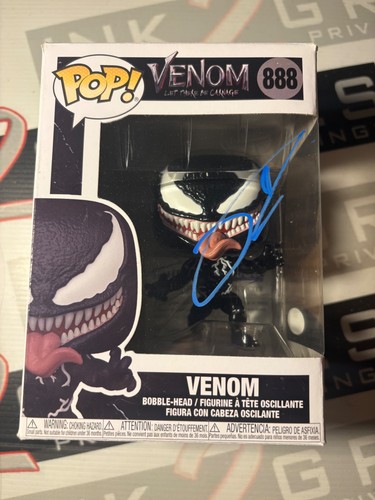 Tom hardy signed venom funko - hardy,