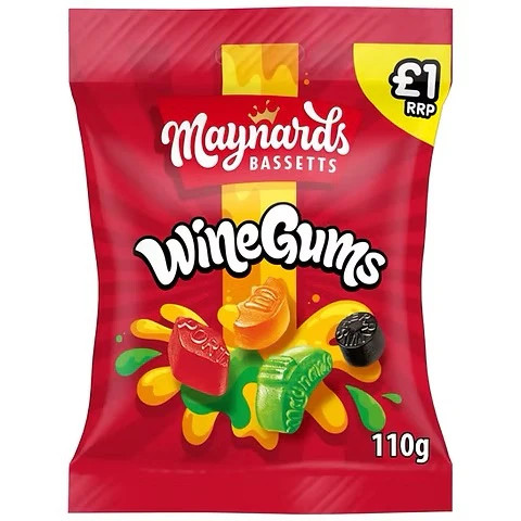 Maynards bassetts wine gums - wine,
