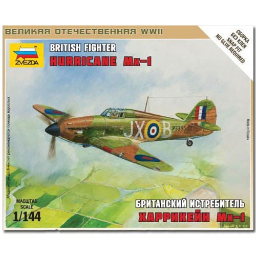 Zvezda 6173 british fighter - 6173,