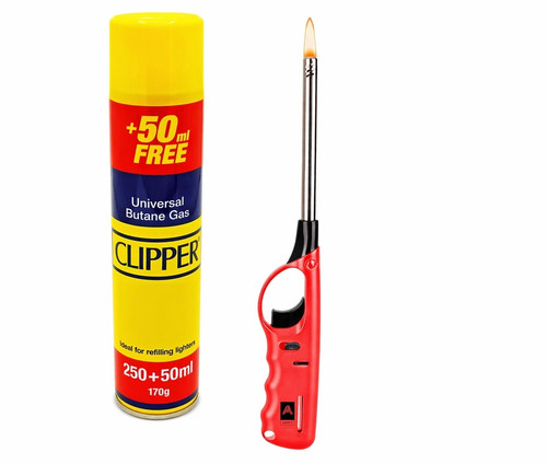 Refillable bbq lighter clipper - lighter,