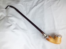Benjamin Barling, an extremely rare surviving antique "Kalmasch" pipe dated 1854