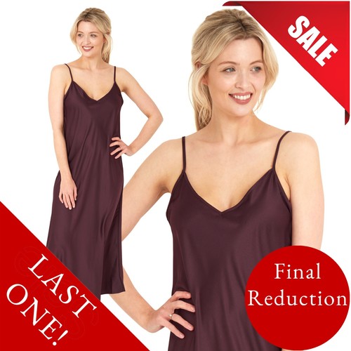 Long full length plain - plain, wine