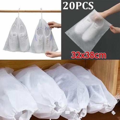 20pcs drawstring shoes - drawstring, bags