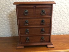 Vintage Oak Hardwood Tallboy