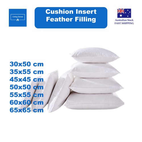 Feather cushion inserts goose - feather,