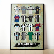 Newcastle United Painted Shirt