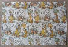 Vintage Children's Kids 70s 80s Pillow Case Kitsch Retro Sarah Kay Inspired