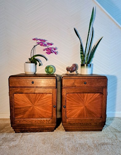 Pair original art - art, deco