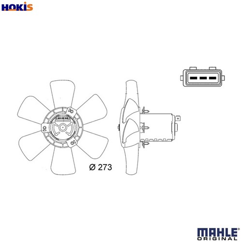 Fan engine cooling - cff, 000s