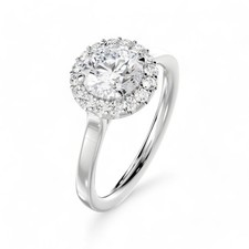 Designer diamond ring cvd 30 - ring, 1.30