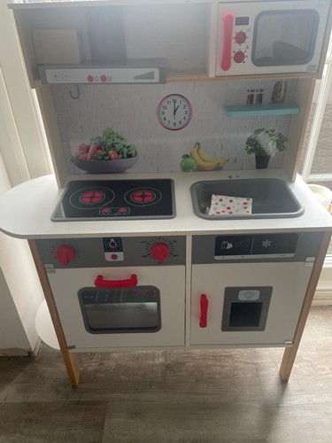 Wooden toy kitchen and - kitchen,