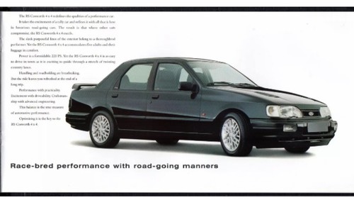 Sierra sapphire cosworth - sierra, rs