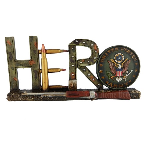 Army hero plaque sign - u.s.,