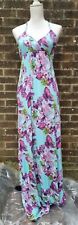 Geri By Next Floral Adjustable Halterneck Maxi Dress Size 12T (Tall)