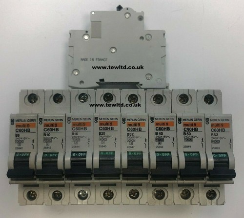 Merlin gerin type b mcb - merlin,