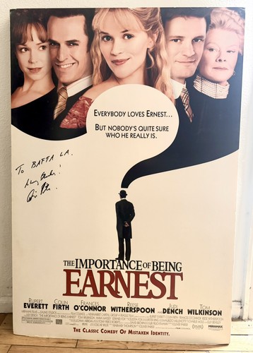 Signed colin firth movie - colin,
