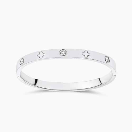 Eara bangle luna silver from - bangle,
