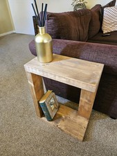Side Table Made From Solid