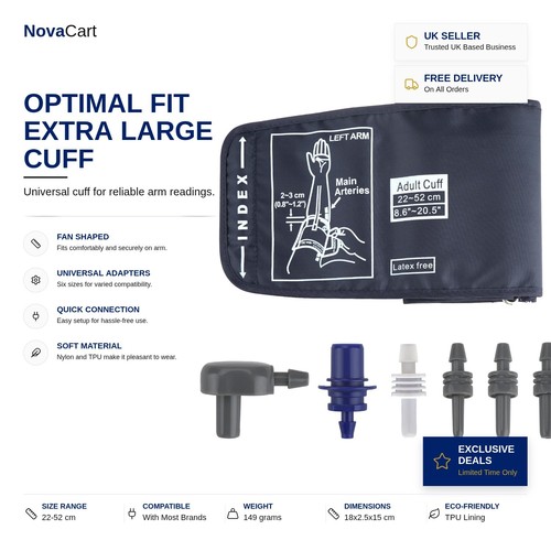 Extra large blood pressure - large,