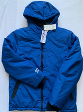 BNWT Cobalt Fleece Lined Padded Anorak Jacket age 13-14 years George