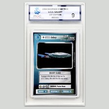Star Trek 1994 Decipher Graded 9 Trading Card CCG Rare Vintage Memorabilia Gifts