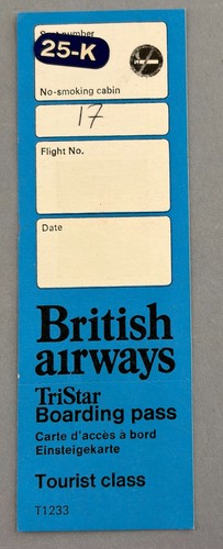 British airways tristar - british,