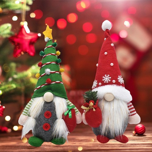 2pcs christmas gnome - 2pcs, plush
