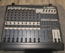 PEAVEY XR 800F " 9  CHANNEL POWERED MIXER WITH DIGITAL EFX 
