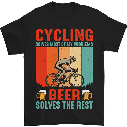 Cycling funny beer - beer, cyclist