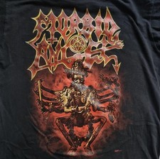 Rare Morbid Angel Tour T Shirt Large Death Metal Entombed Bolt Thrower Deicide