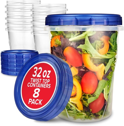 Reusable 32oz quart freezer - 32oz,