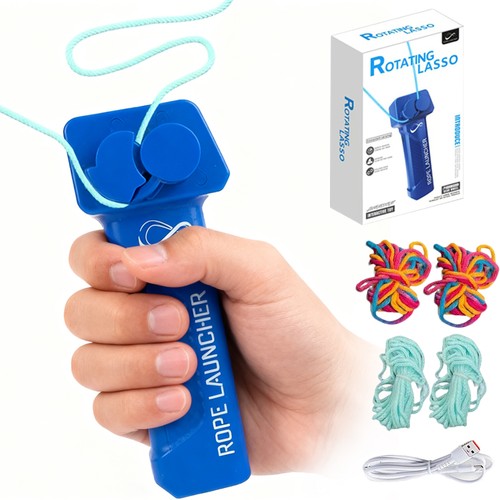 Dark blue lasso string shooter - lasso,