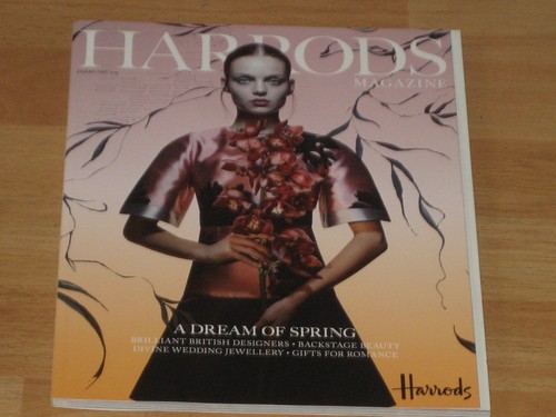 Harrods magazine february - magazine,